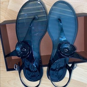 Coach jelly sandals